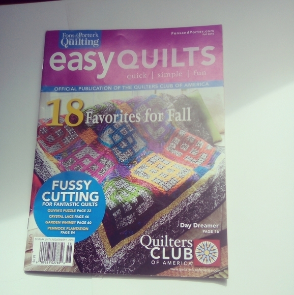 Fons & Porter Love of Quilting Magazine Easy Quilts Quilting Quilt Patterns - Picture 1 of 12